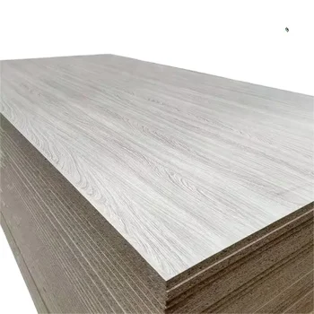 9mm 12mm 15mm 16mm 18mm 20mm E1 Melamine Laminated Particle Board Chipboard Sheet for Furniture Decoration