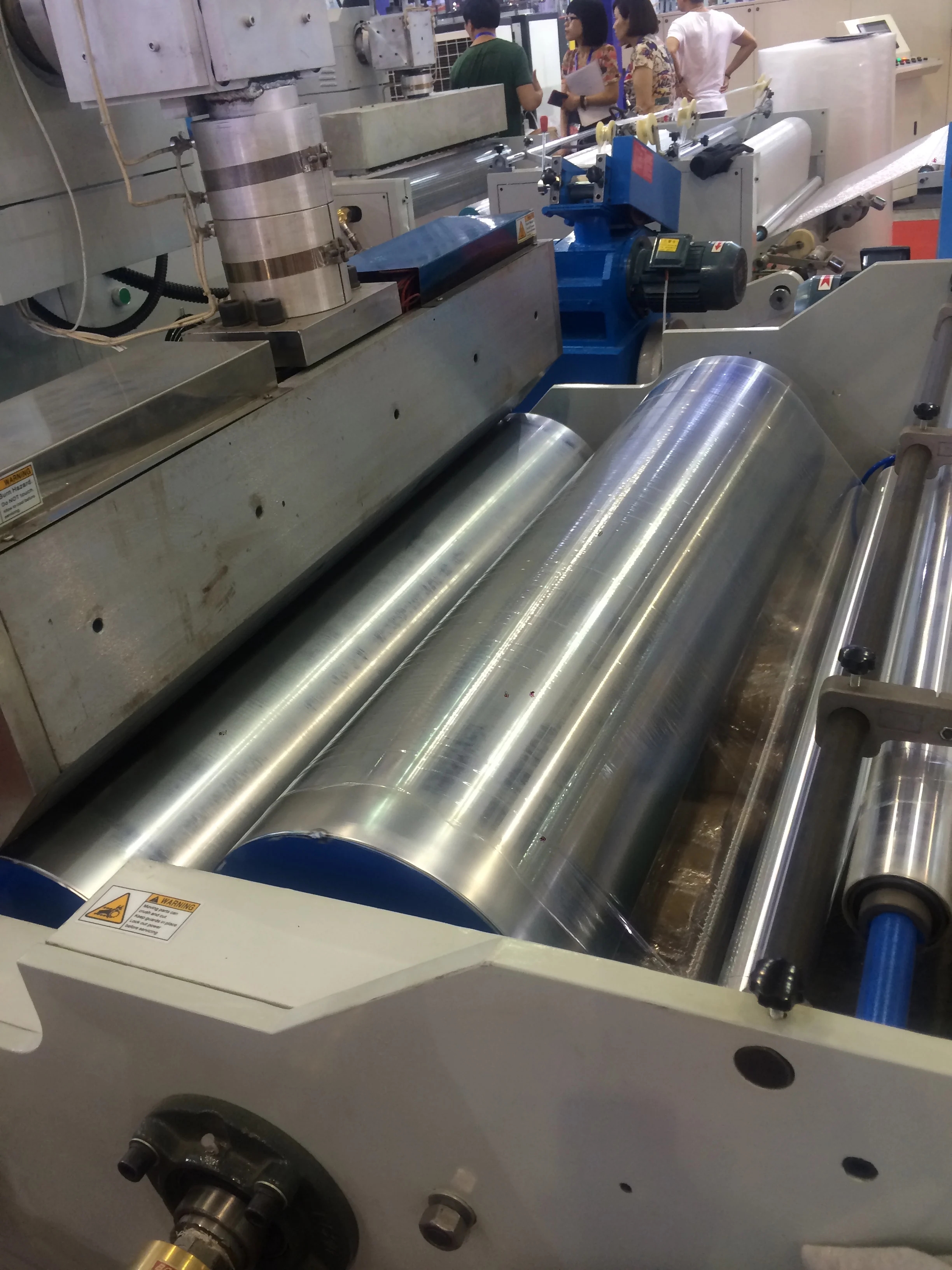 Двухслойная полиэтиленовая литой упаковочная пленка экструдер для совместной экструзии производство