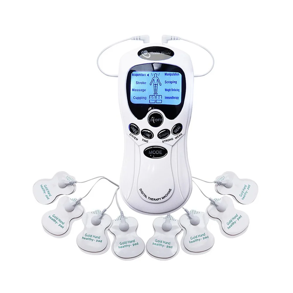 Tens Unit EMS Machine Pain Relief device Medical Muscle Stimulator Body Massager Physiotherapy Instrument Therapy Device