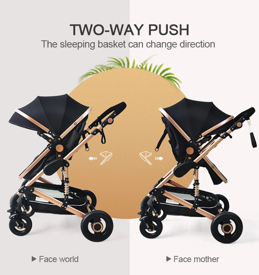 Cheap Price Baby Car Seat Carriage 3 in 1 Multi-Functional Buy Baby Stroller With Baby Carry Basket