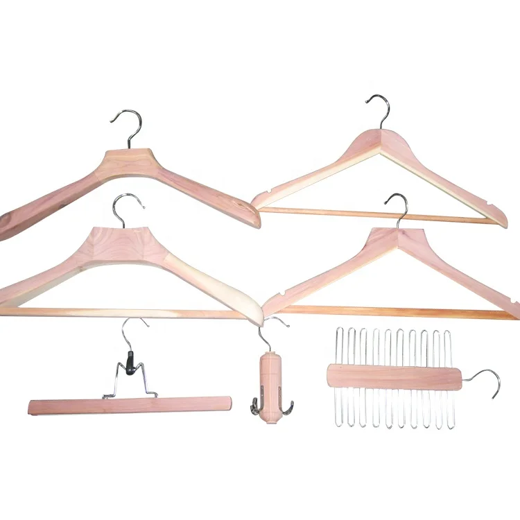 
Wide Shoulder Anti-Slip Wedding Bridal Dresses Rose Gold Wooden Suit Hanger For Boutique Lady Clothes 