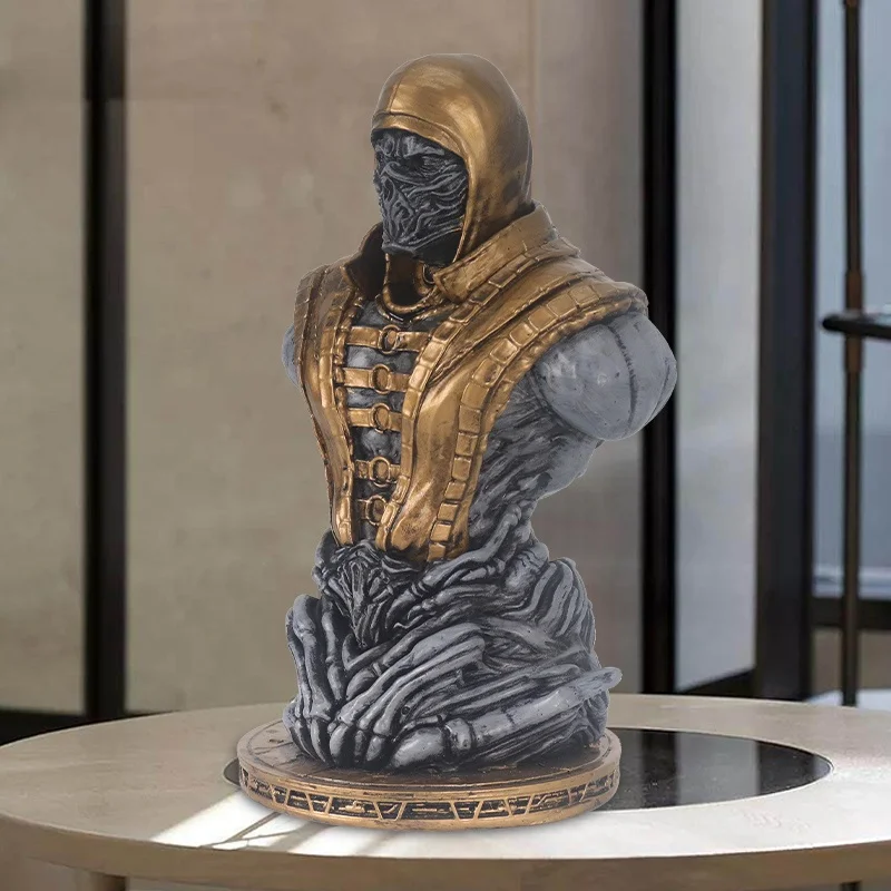 Мультфильм комическая статуя настольный декор орнамент из смолы персонажа бюст скульптура на заказ Аниме Фигурка Статуя