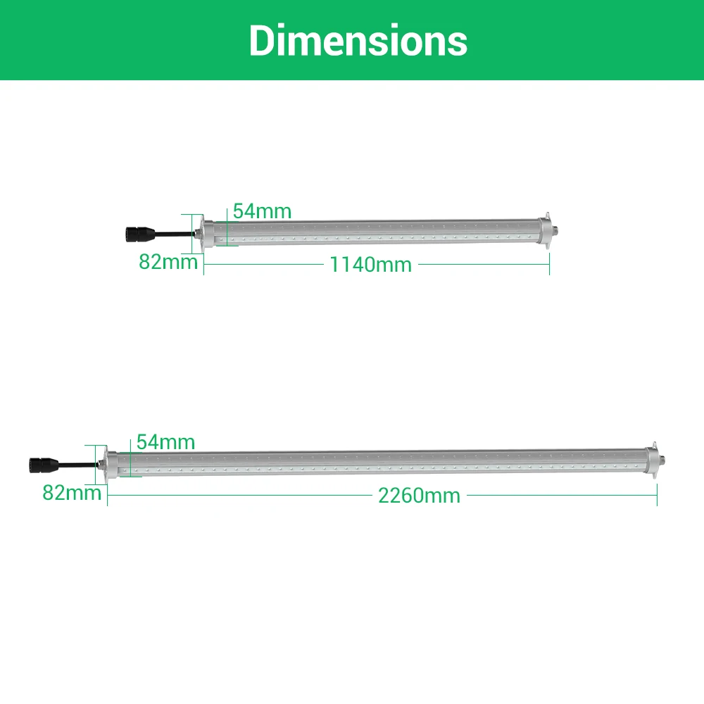 INNOLUX 3030 Blue and 660nm LED strip grow lights bar 4 sides 60W 120W Tomato Vegetable inter Led Grow Light