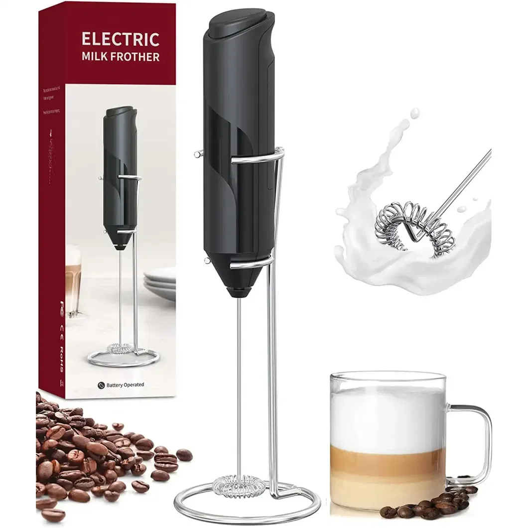 Stir in matcha powder coffee powder  Versatile milk and coffee blender for use in many places