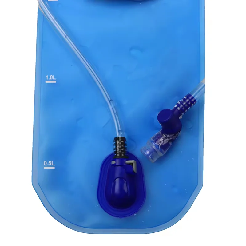 Leak Proof 2L Hydration Bladder Hydration Pack High Flow Bite Valve Water Storage Water Bladder