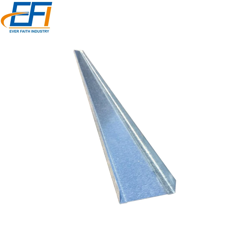 Channel C Z U L W Shape Profile light Steel Keel Light Weight Galvanized Steel Studs U Channel