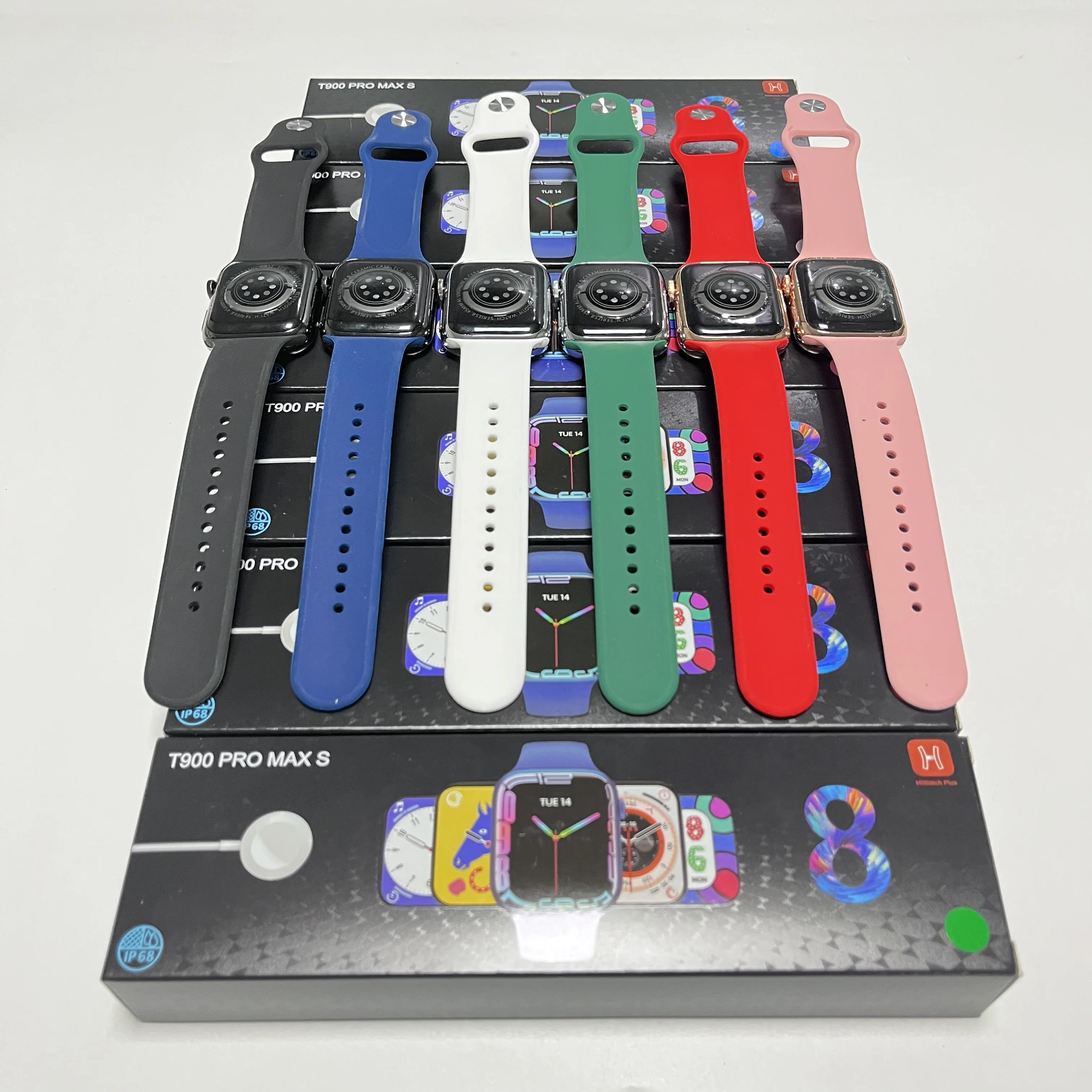 2022 Wholesale Series 8 Smartwatch T900 Pro Max S Competitive Wristwatch Good price Fitness Sport Smart Watch  T900promax S