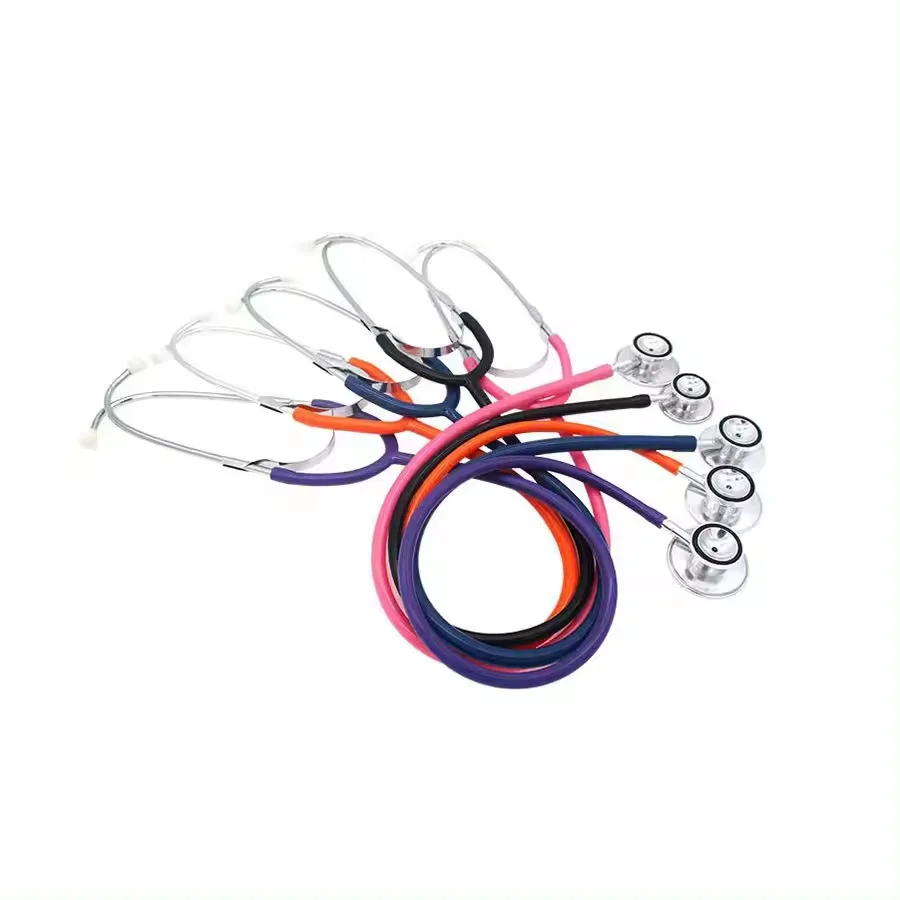 Wholesale Medical Dual Head Stethoscope Doctor Nurse Student Clinical Use