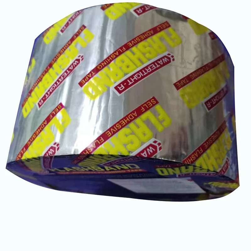customized aluminum foil self adhesive bitumen waterproof flashing band