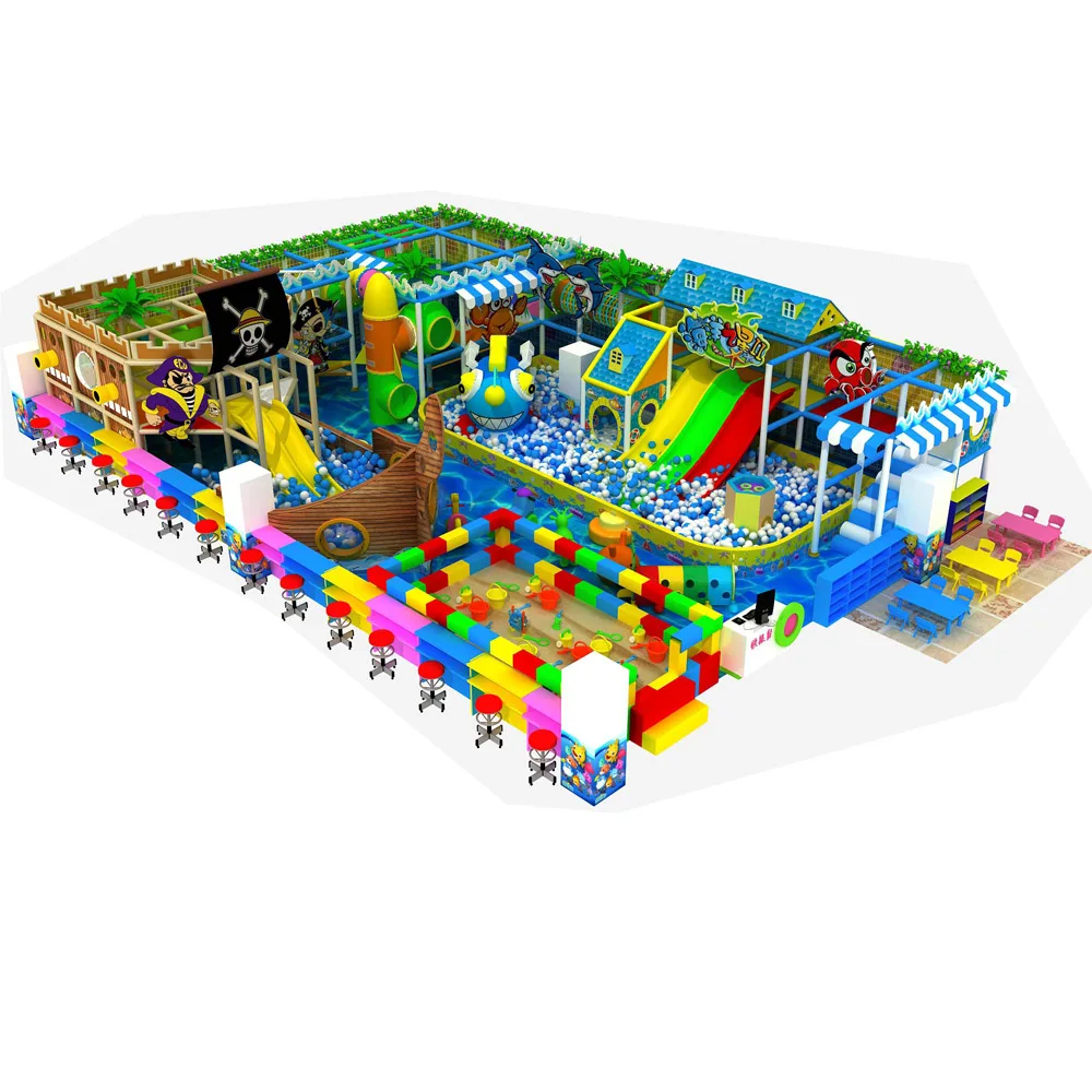 Детский игровой центр для коммерческого океан игровая зона крытой площадки
