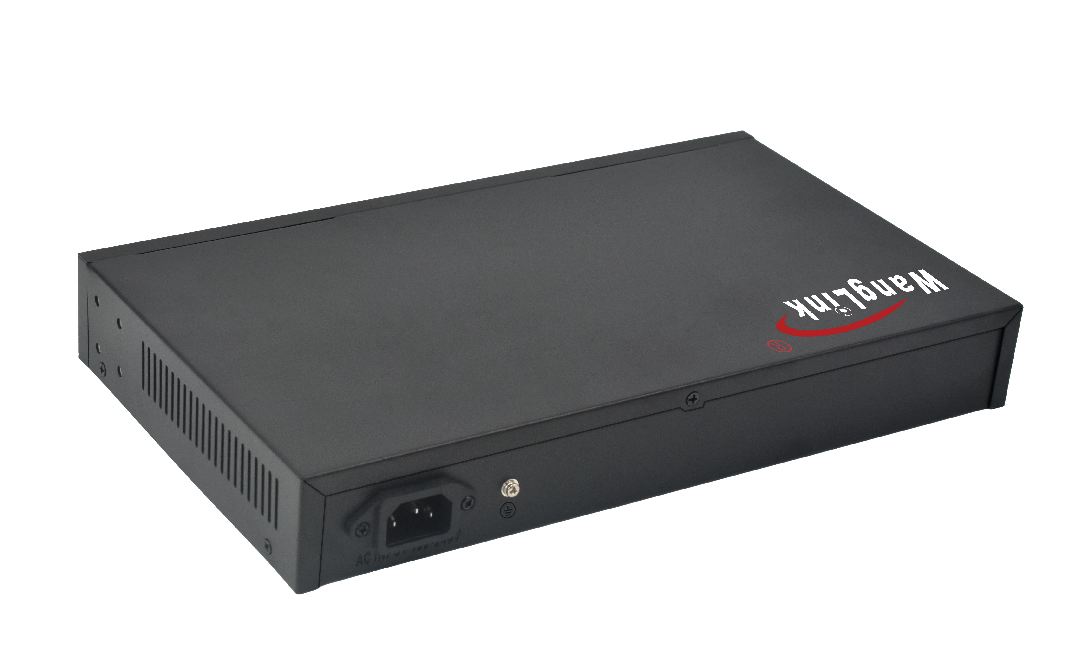 Wanglink AI 6KV surge protection megabit 16 RJ 45 port gigabit 2 uplink port 2 SFP slot PoE switch boards manufacturer