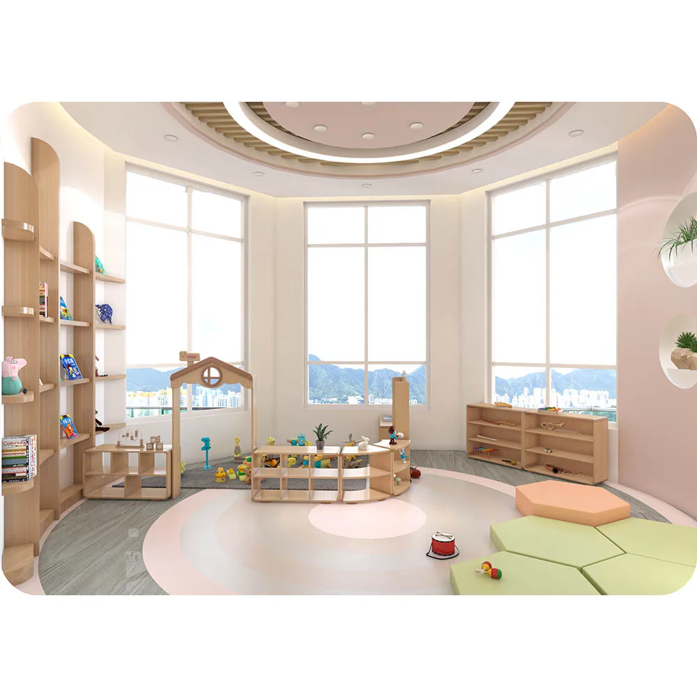 Preschool furniture wooden kindergarten supplies nursery center furniture kindergarten wooden furniture sets