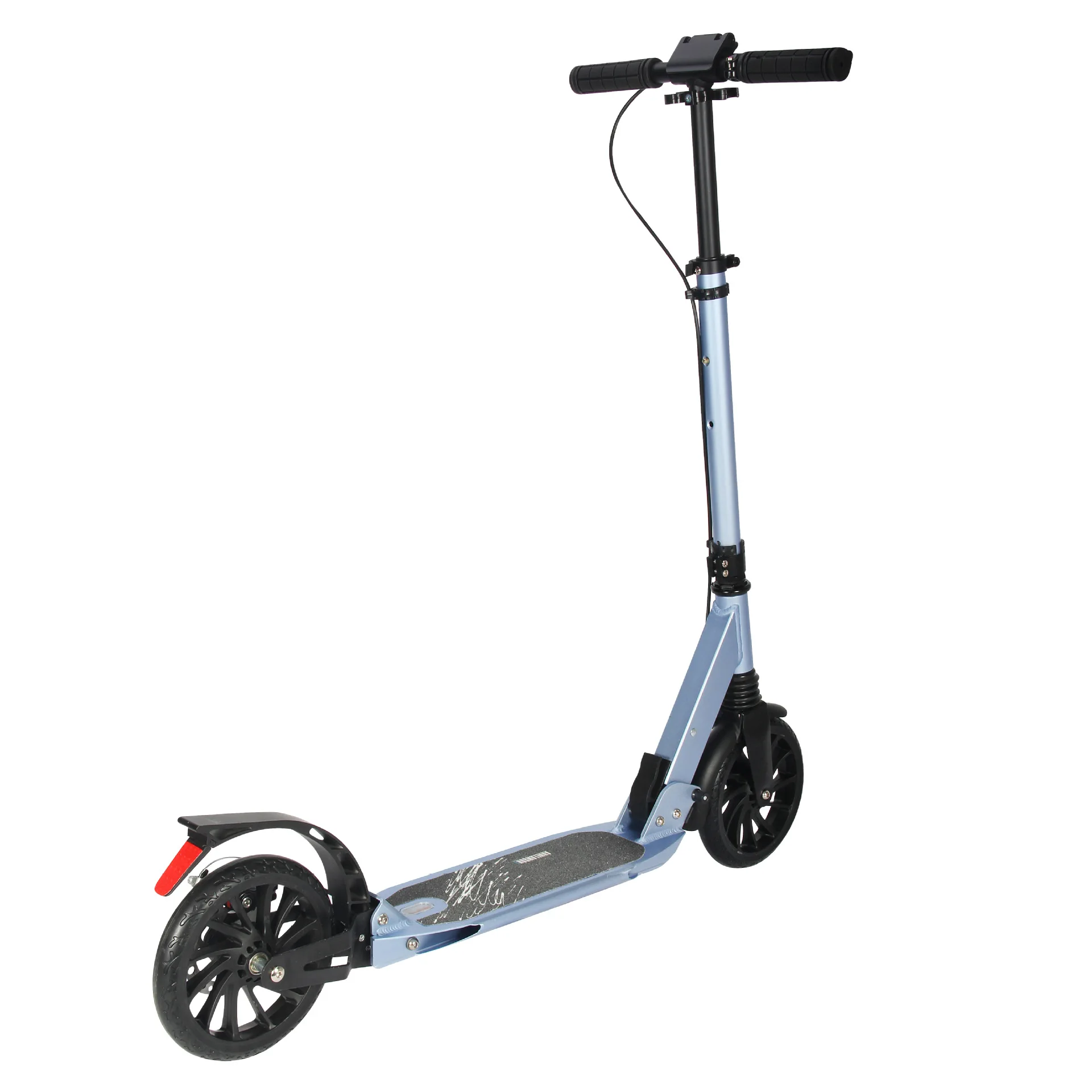 Новый алюминиевый складной 2 колеса с регулировкой по высоте спортивные взрослый самокат пуш-ап удар Электрический