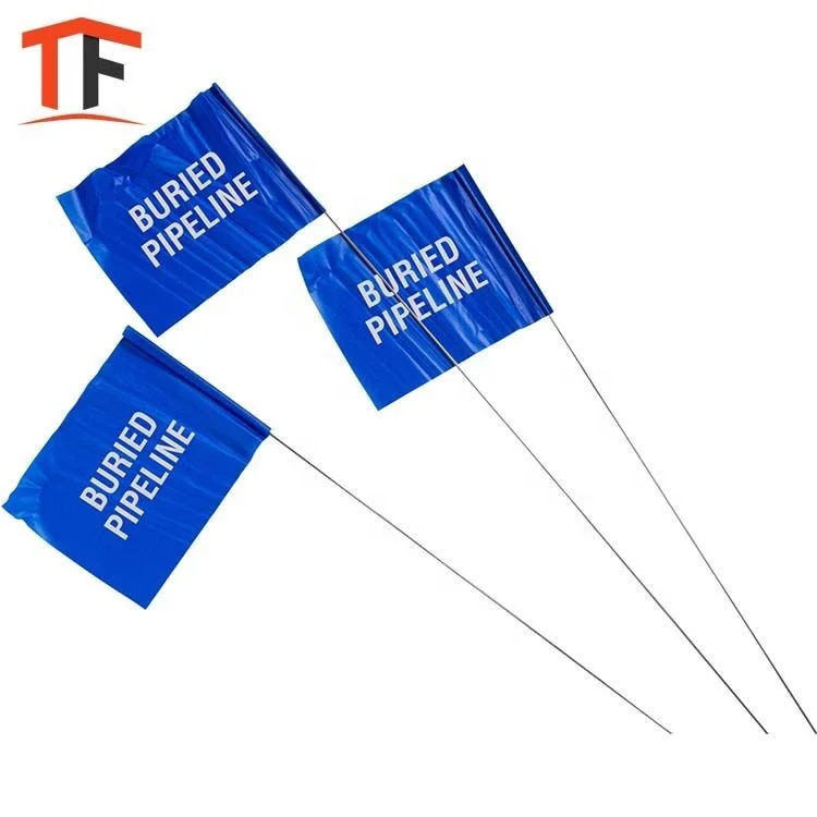 4 X 5 Inches Steel Wire Landmark Flag Irrigation Signs Sprinkler Lawn Yard Garden Dog Training Invisible Fences