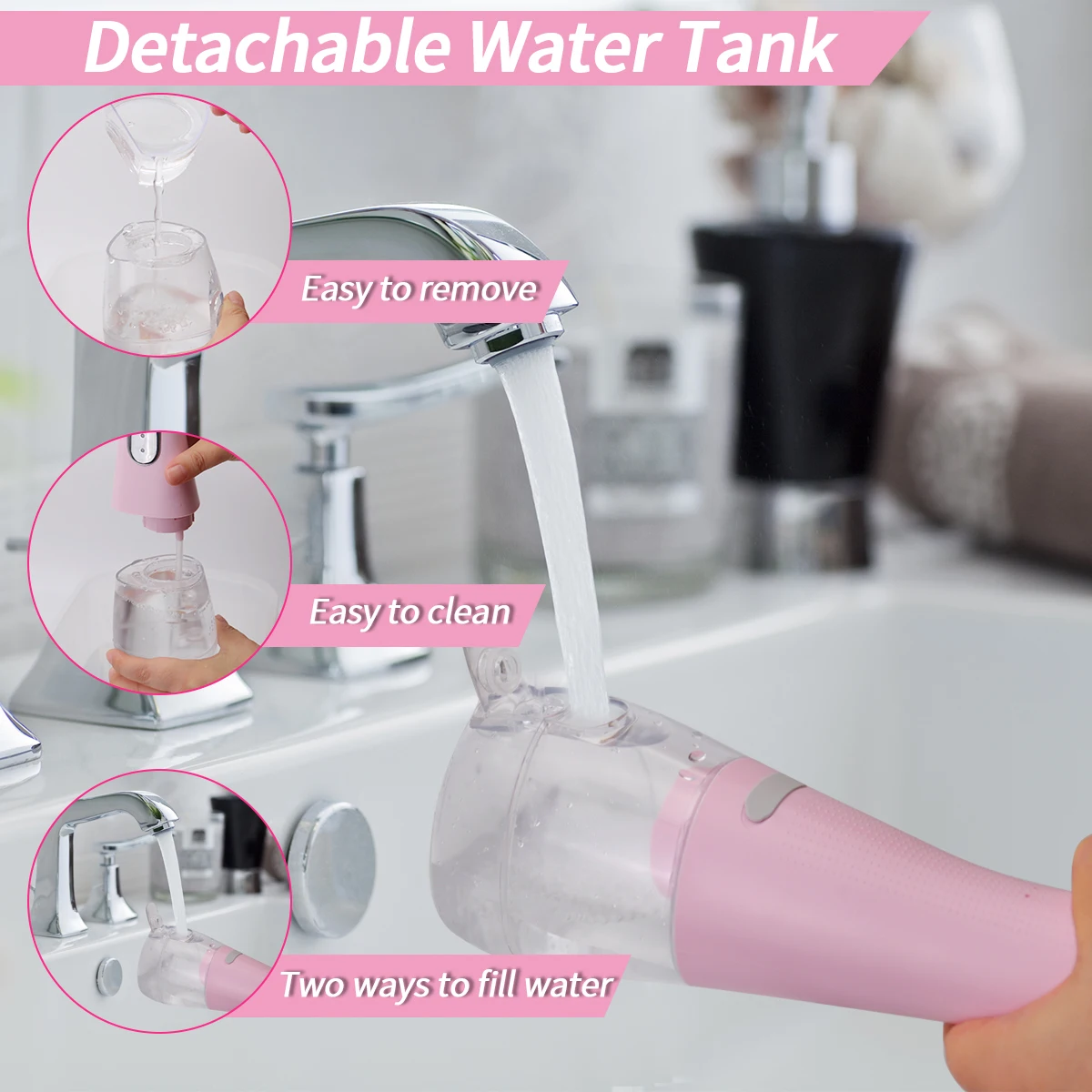  New professional electric mini oral irrigator water flosser for teeth