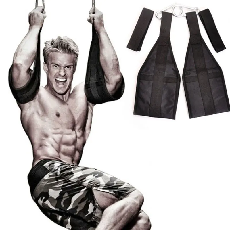 Vivanstar Home GYM Muscle Cantilever Building Model ST1474 Core Strength Training Hanging Ab Straps