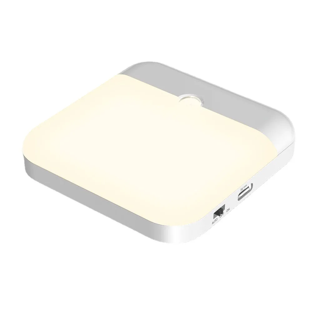 Фонари с датчиком движения 3 режима зарядка через USB светодиодный ночник