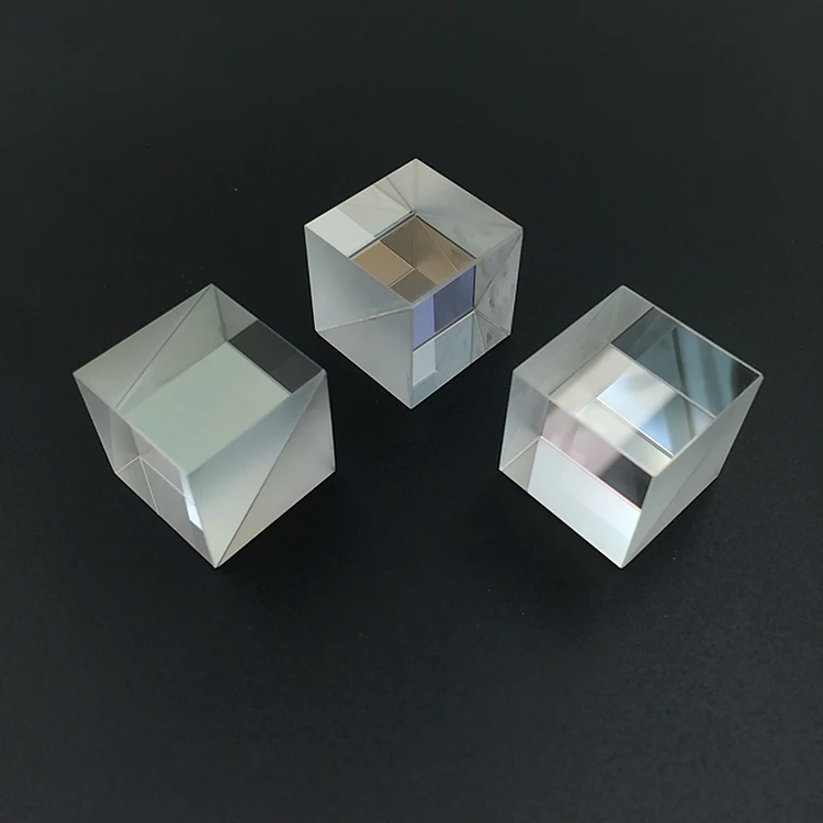 High quality optical glass beam splitter cube