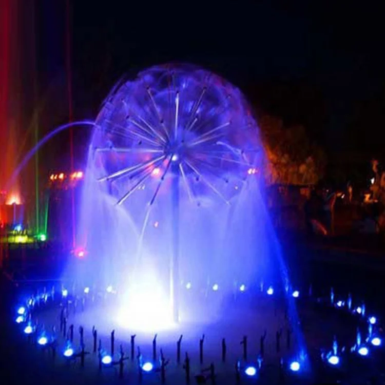 2023 свадебное украшение для помещения Одуванчик садовый водяной фонтан