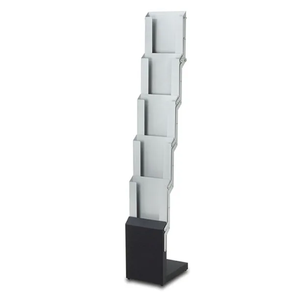 Foldable Brochure Holder Literature Rack For Tradeshow Magazine Rack Catalogue Stand