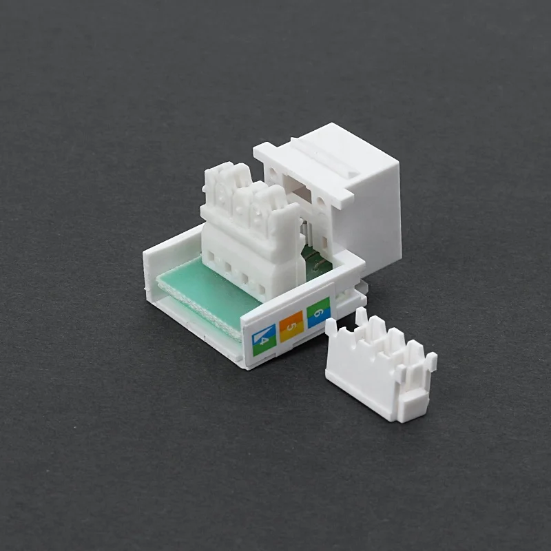 CAT3 UTP RJ11 6P4C Telephone Keystone Jack