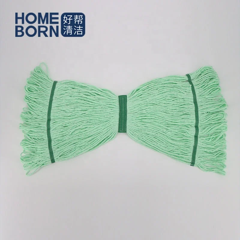 Xingtai ring tail cotton wet cleaning mop for household cleaning replacement mop head