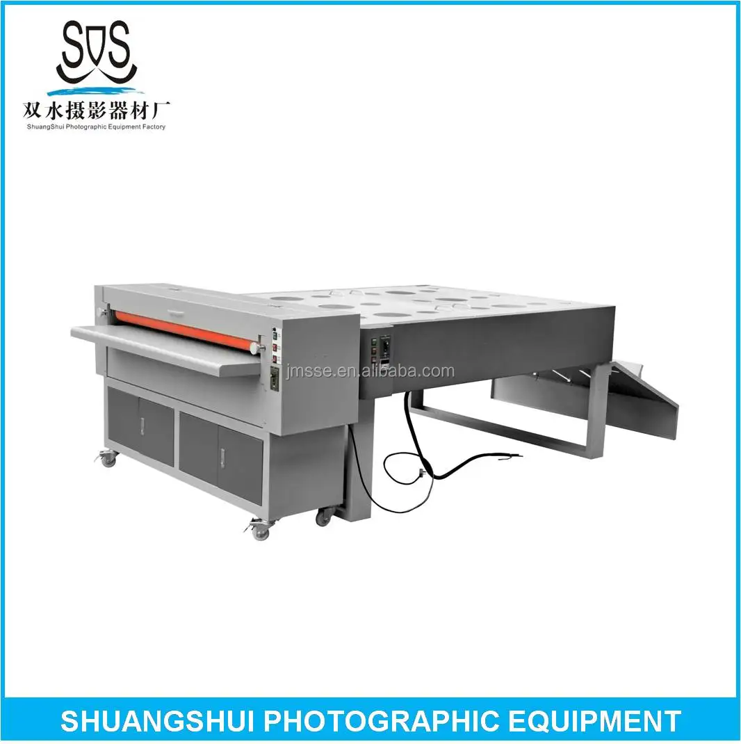 multi rollers uv texture coating machine