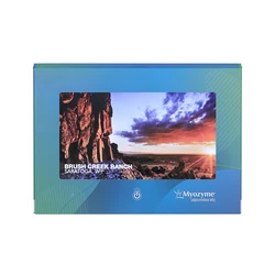 Popular customized 7 inch  video greeting brochure card inprinted for adversting
