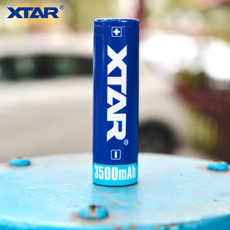 Аккумуляторная батарея XTAR Sanyo 18650 ga 3500 мАч NCR18650 перезаряжаемая литий-ионная для фонарика мобильное медицинское оборудование