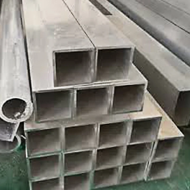 Factory aluminum square hollow tube 200x200 telescopic rofile aluminum square tube for cube system