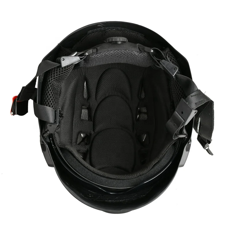 Face and neck head protection motorcycle offroad helmet military police tactical Riot Helmet composite carbon fiber helmet