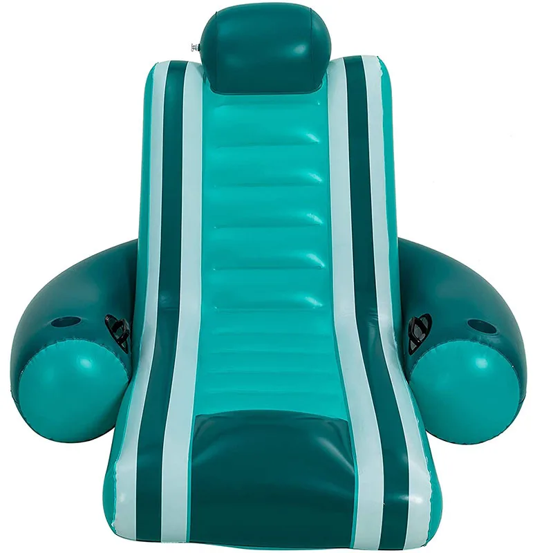 Custom inflatable water sofa pool party decorations, beach chairs pool floats