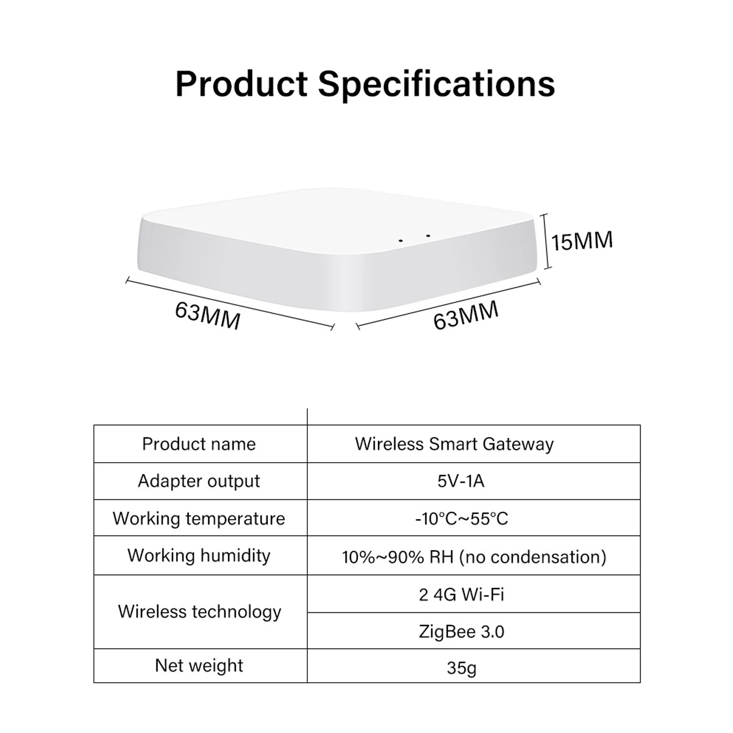Tuya Wired Wireless ZigBee Smart Gateway USB Bluetooth Matter Multi-mode Gateways