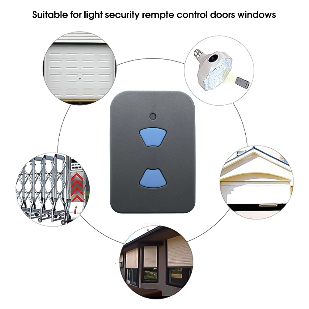 SMG-302 CELINSA SAW1 SAW2 SAW3 Garage Door Remote Control 433MHz Fixed Code Transmitter Hand Transmitter