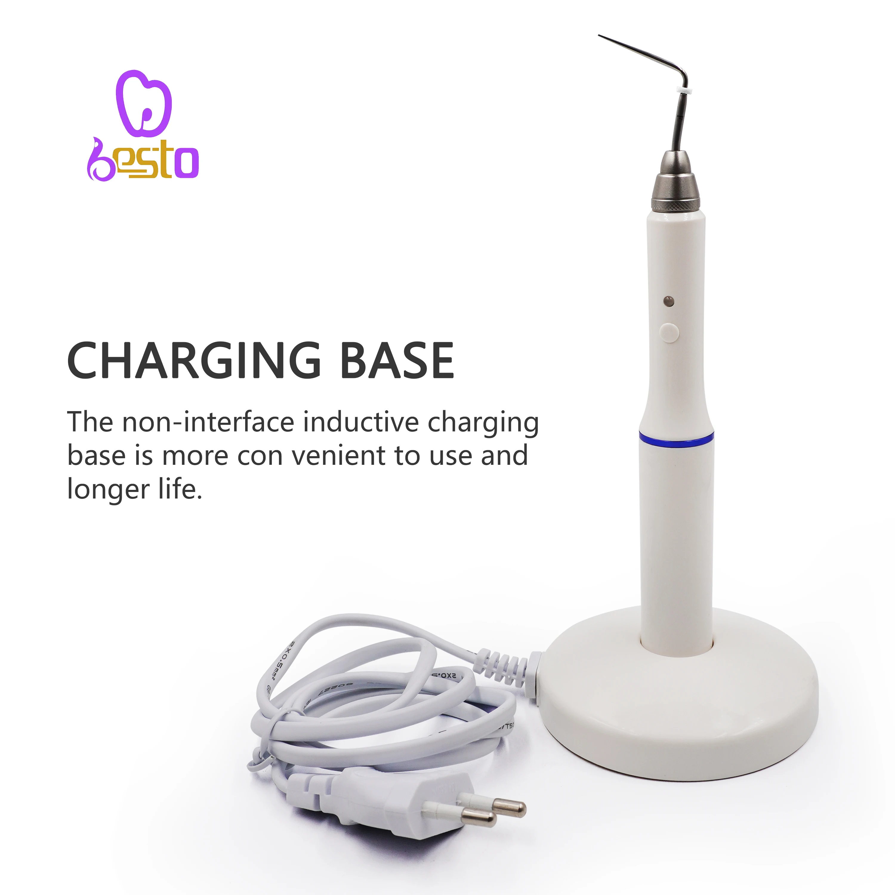 С 2-мя насадками беспроводной гуттаперчевой эндодонтической системы обтурации зубной ручки