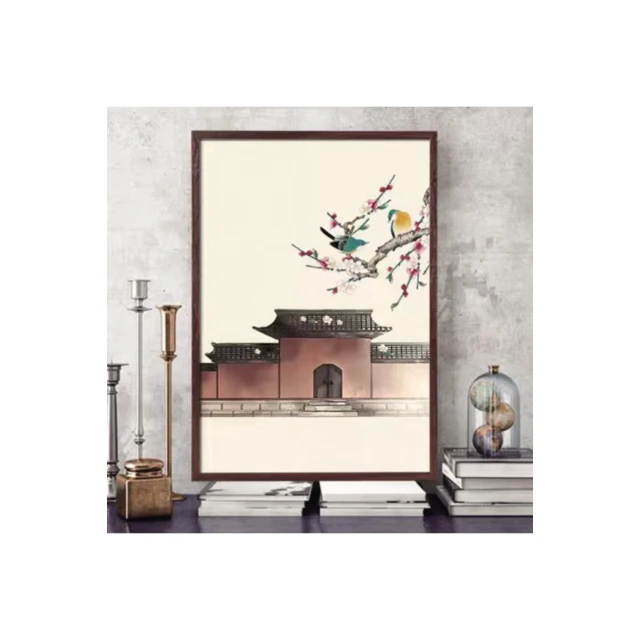 Custom Size Wall Decoration Modern Metal Painting Frame Canvas Frames Molding Aluminum Floating Oil Painting Frame