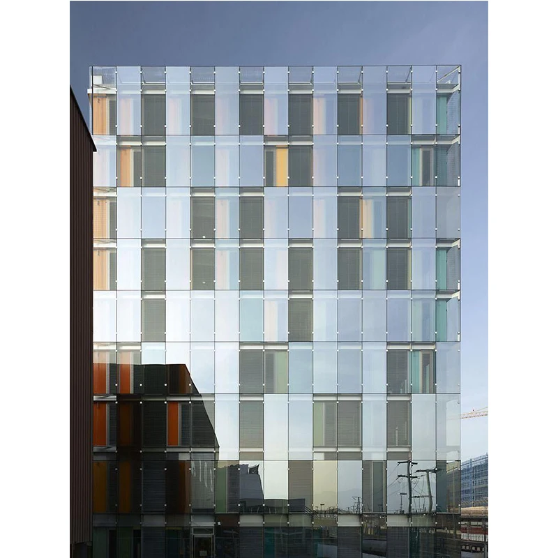 House Exterior Wall Cladding Fire Rated Facade Supply Glass Aluminum Curtain Wall