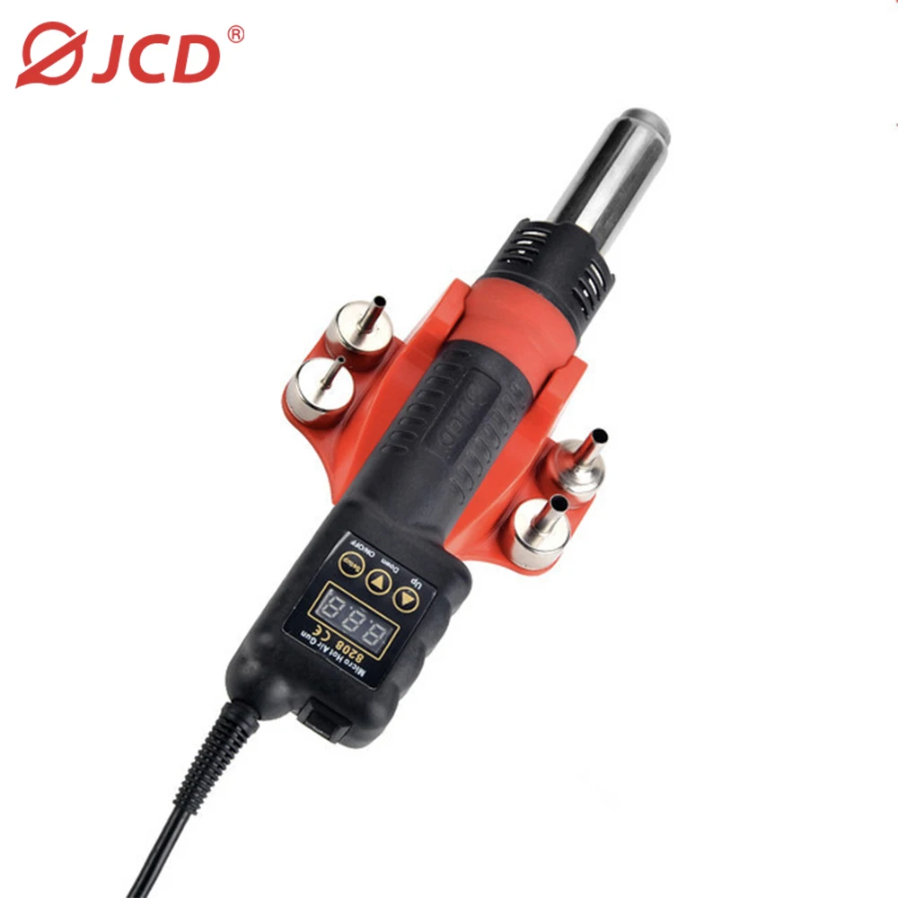 JCD8208-2-EU Spare Parts Heavy Duty Industrial Portable Hot Air Gun Heat Gun Special For Plastic Welding Soldering