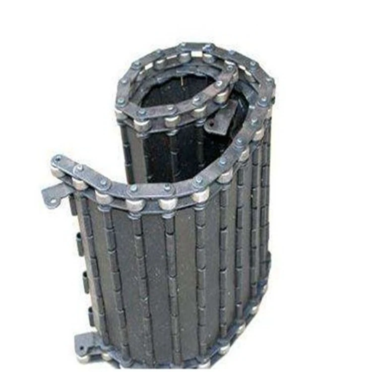 Steel Scraps Conveyor Industrial Hinged Conveyor Chain Chip Belt