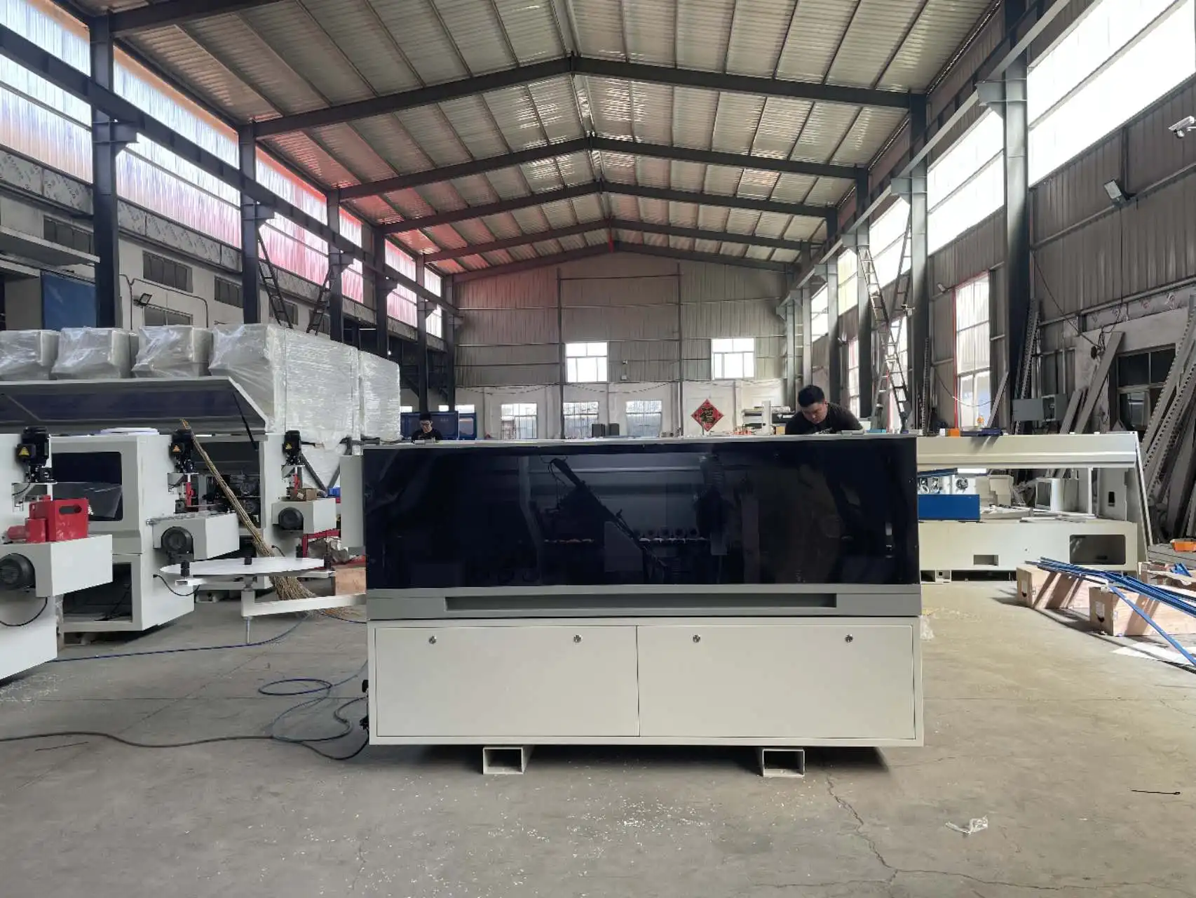 hailiju Automatic Edge Banding Machine Edgebander  For Furniture Cabinet Door