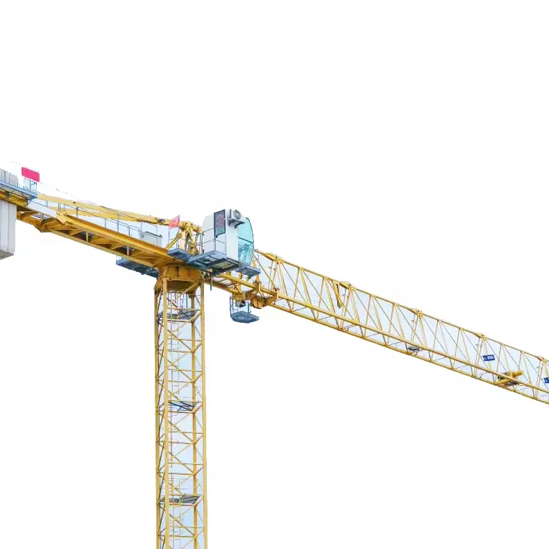 2020 year  high quality  used  flat top  tower crane  WA6015-8A   maximum  lifting weight 8 tons 60 m jib