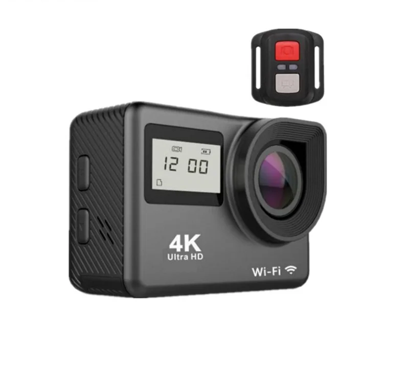 Wireless Interpolated 4K Helmet Camera HD 1080p Waterproof WIFI Motorbike Camera with 2.0 inch Screen
