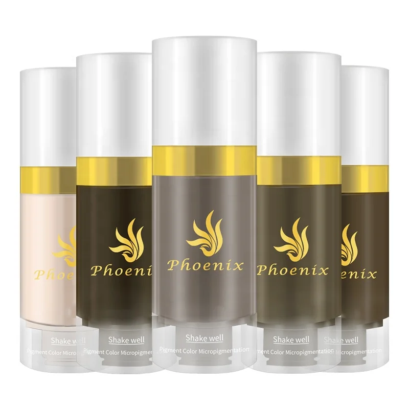 Wholesale OEM Permanent Makeup Best Tattoo Ink Eyebrow Tattoo Pigment Microblading Ink
