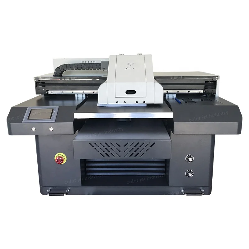 CJ-UV4560D A2 Uv печатные машины для ручек УФ плоская кровать принтер продажи нанесения логотипа на деревянной коробке металла струйный планшетный