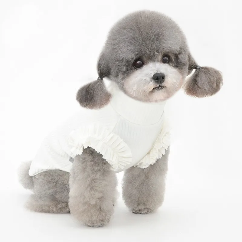 LM0183K New puppy clothes Small dog clothing Cat clothes Pet cotton clothing