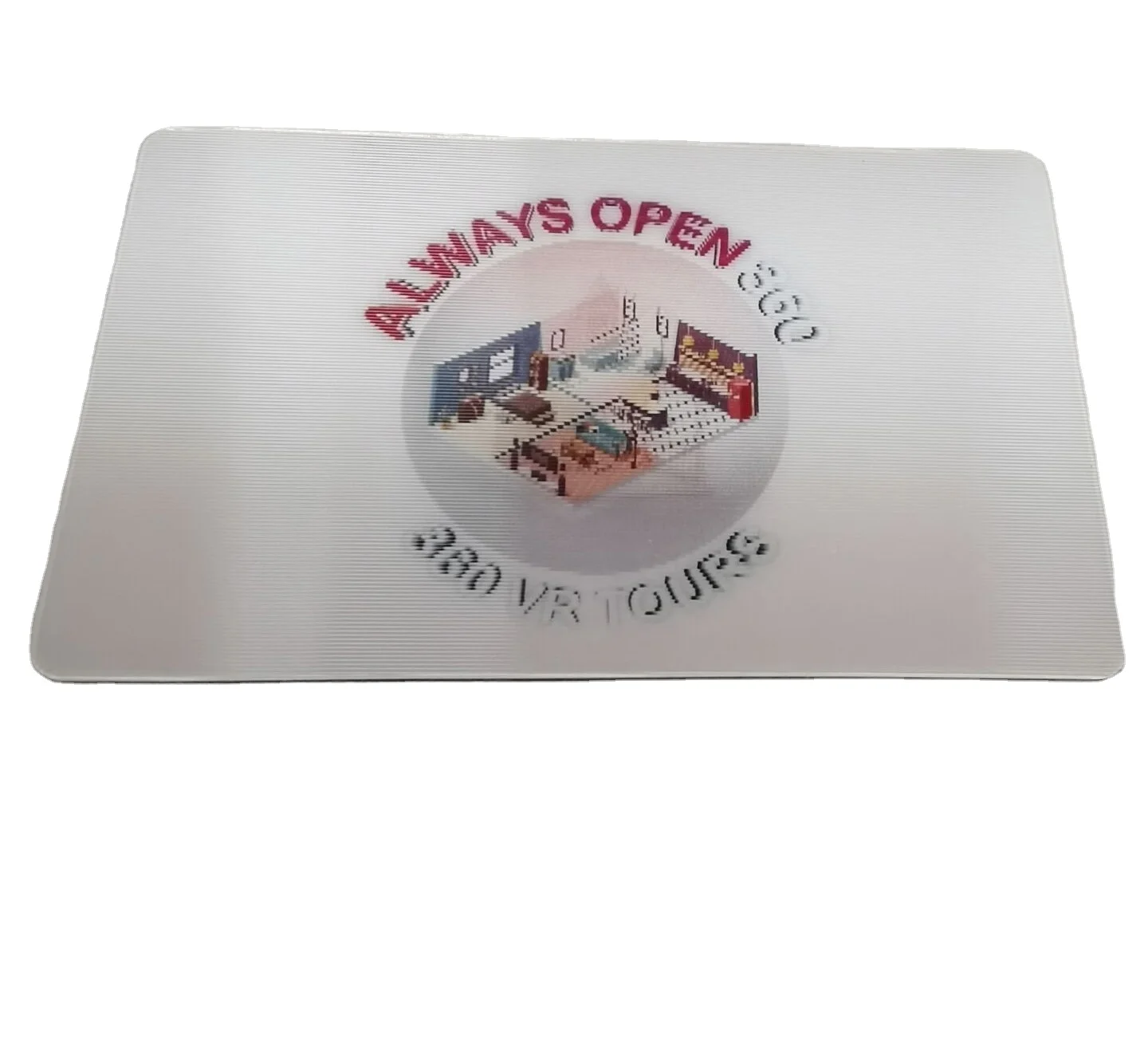 small quantity 3d lenticular 2-3 images change business name card