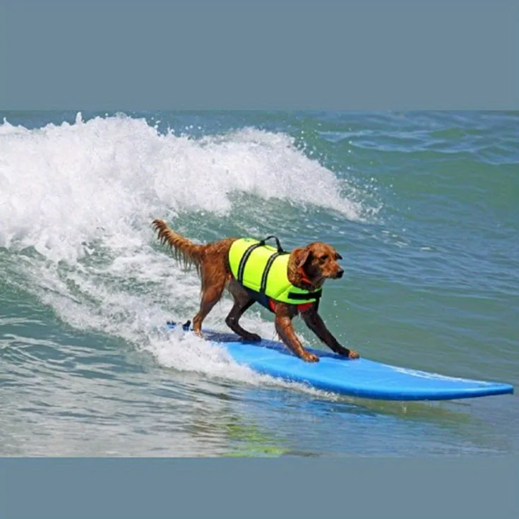 Manufacturer Supply Pet Dog Swimming Life Jacket Reflective Safety Pet Life Jacket For Swimming