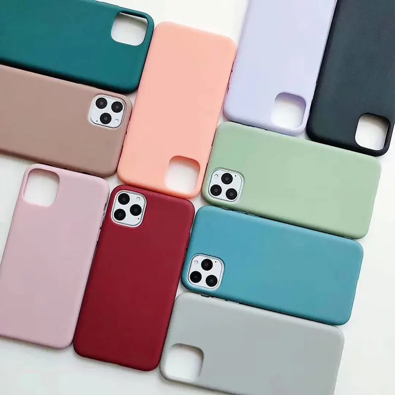 Мягкий силиконовый чехол для телефона из ТПУ iphone x чехол-накладка мобильного Iphone 12 pro Max 6 1 5 4 7