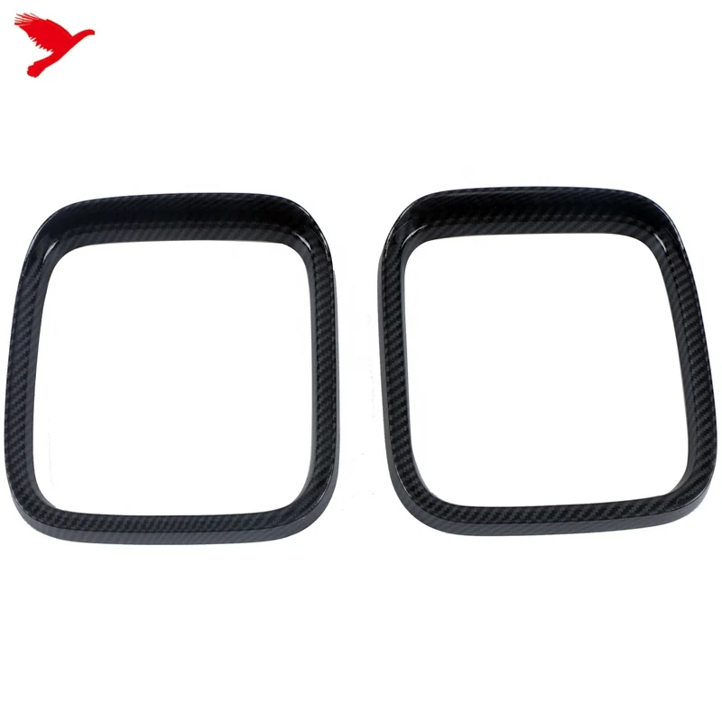 Car Exterior Accessories Side Door Rear View Mirror Frame Cover ABS 2PCS for GWM Tank 300 2020-2024