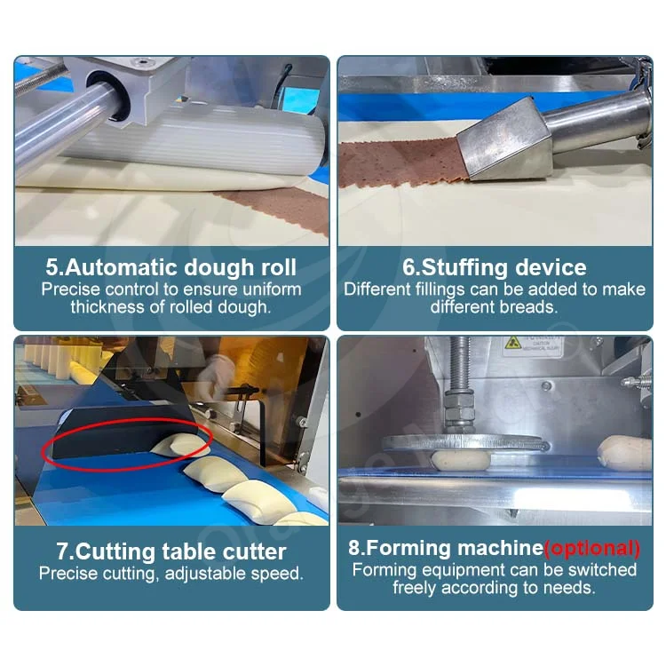 ORME Machine De Fabrication Du Pain Complete Bakery Baking Equipment Commercial Bread Make Machine